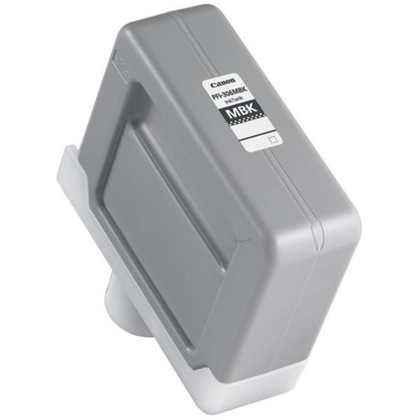 Bild von Canon PFI306MBK passend für IPF8300 Tinte matt schwarz 6656B001 330ml