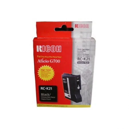 Bild von Ricoh Tintenpatrone RC-K21, schwarz