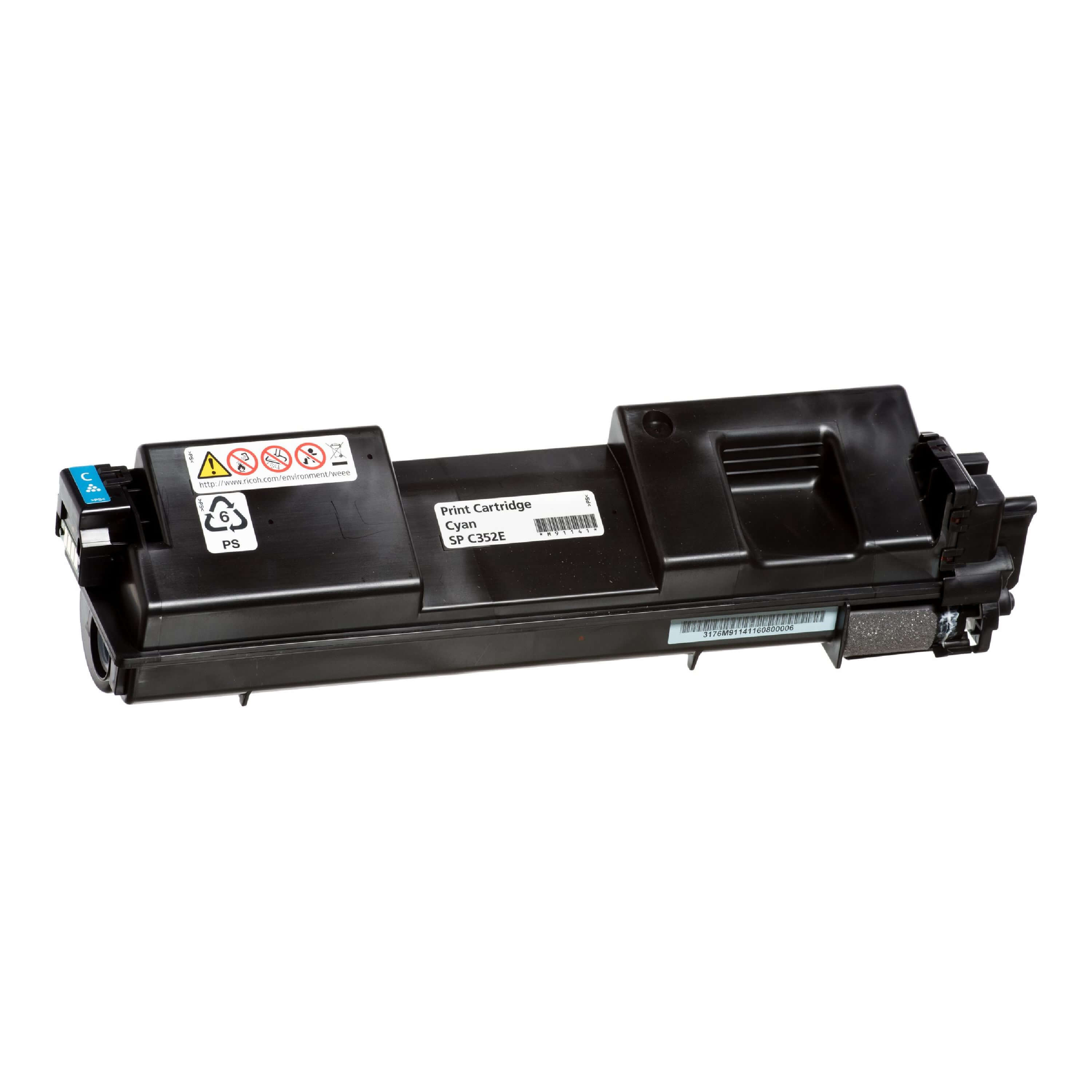 Bild von Ricoh Original Type SP C352E Toner cyan für 9.000 Seiten (407384) für SP C352DN