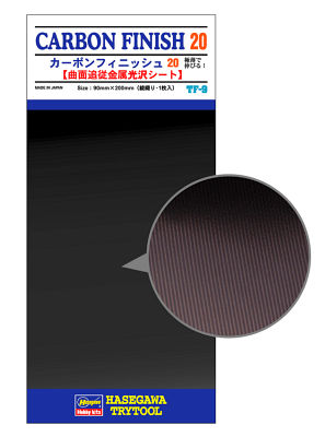 Bild von Carbon Fiber Finish 20 (Fine-meshes) Detail Up Vapor Deposition Sheet