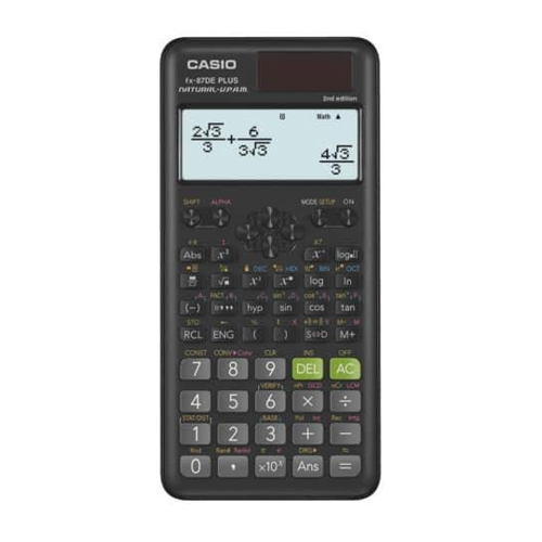 Bild von Casio FX-87DE Plus – Der zuverlässige Taschenrechner für Prüfungen