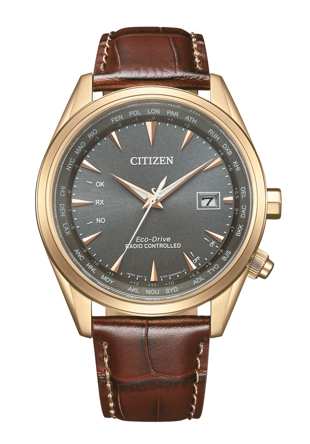 Bild von Citizen Chronograph Citizen Herren Solar Funk Uhr CB0273-11H, Citizen Herren Solar Funk Uhr CB0273-11H