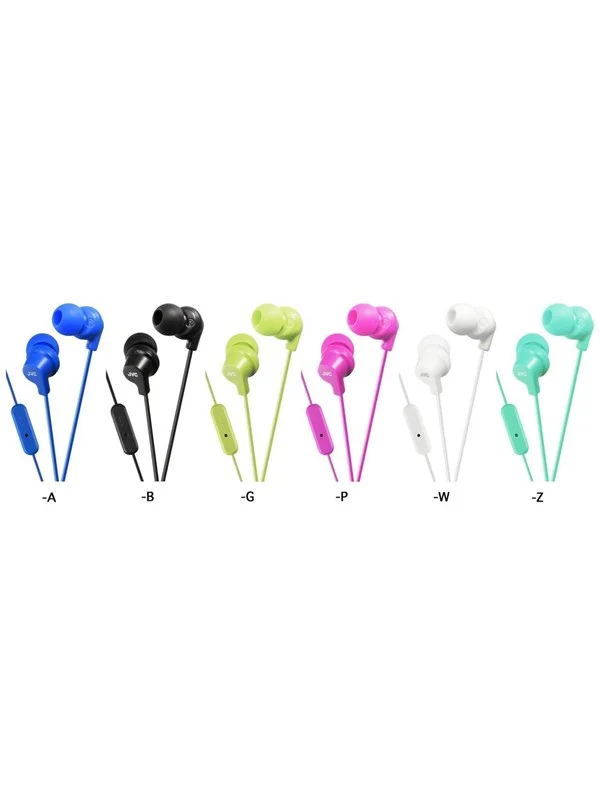 Bild von JVC HA-FR15-Z-E In-Ear-Kopfhörer mit Fernbedienung/Mikrofon, Türkis (mint)