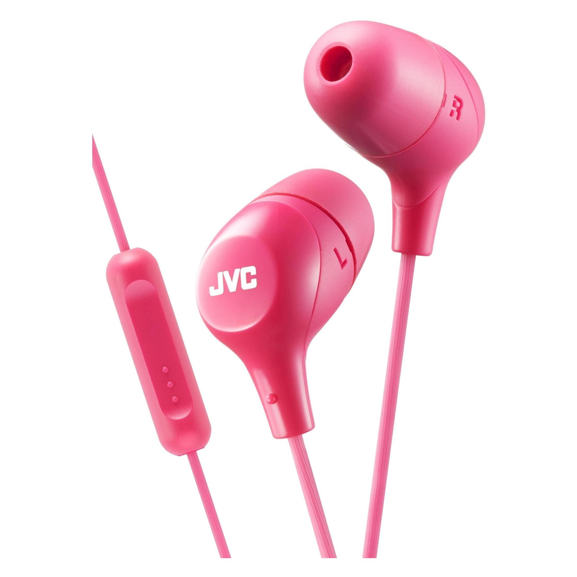 Bild von JVC Ha-Fx38m (keine Geräuschunterdrückung, Kabelgebunden), Kopfhörer, Pink