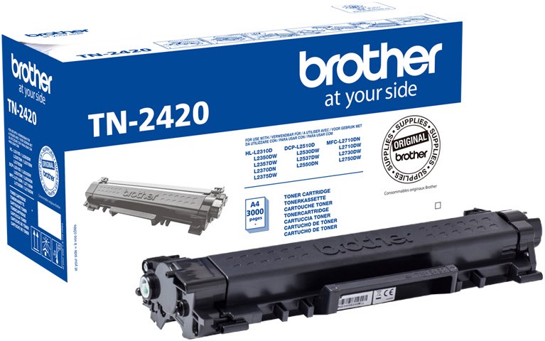 Bild von Brother TN-2420 Original Toner Schwarz für ca. 3.000 Seiten