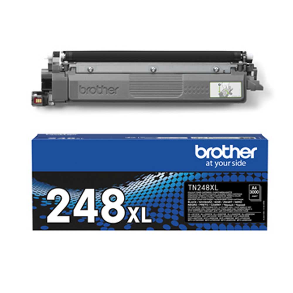 Bild von Brother Toner TN-248XLBK Original Schwarz 3000 Seiten TN248XLBK