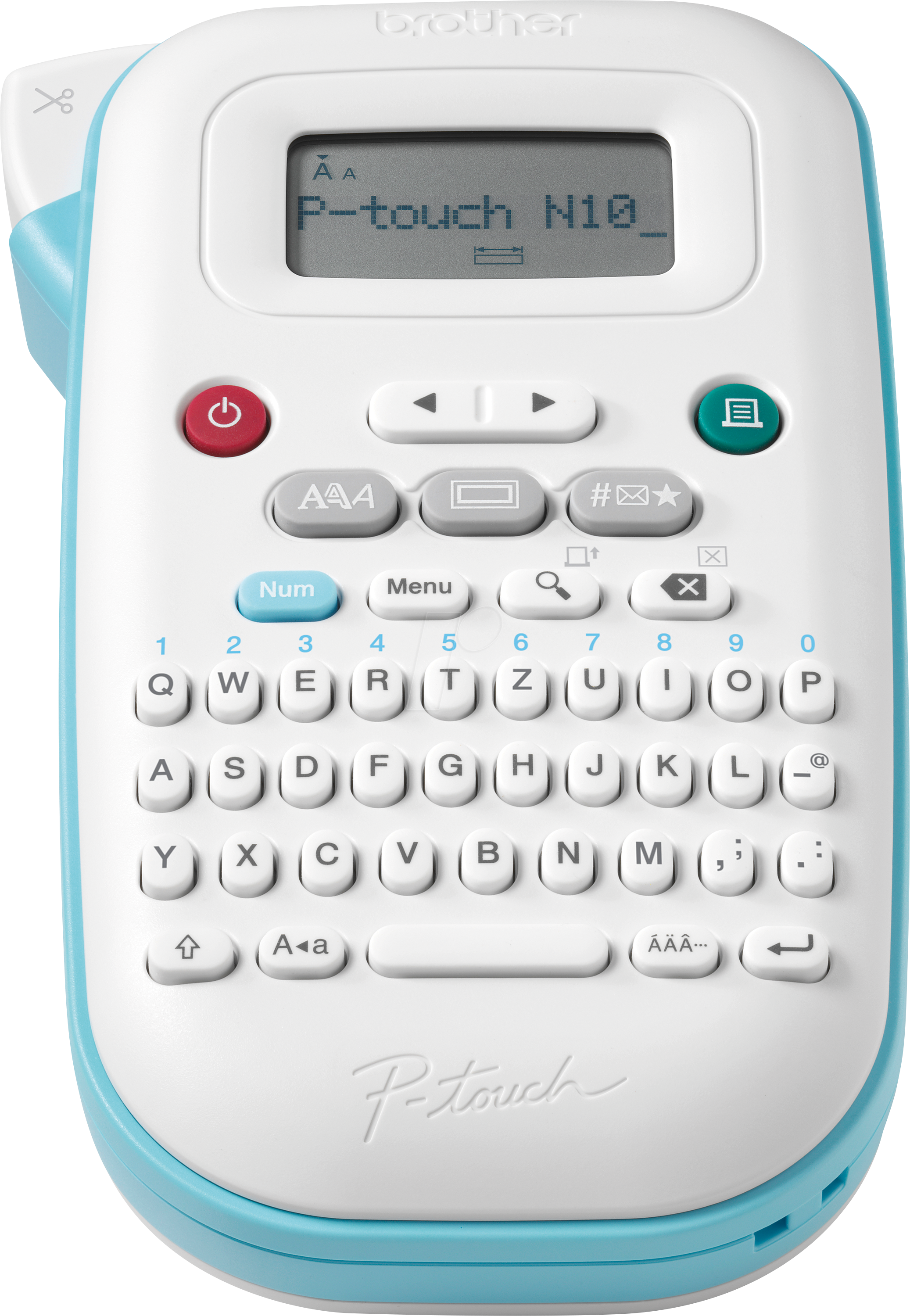 Bild von Brother Brother P-touch PT-N10 Handheld-Beschriftungsgerät Computer-Kabel, Handheld, Kompakt und leicht für unterwegs
