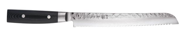 Bild von Yaxell Damastmesser Zen Brotmesser mit Wellenschliff HP-Y-35508 Profi Kochmesser