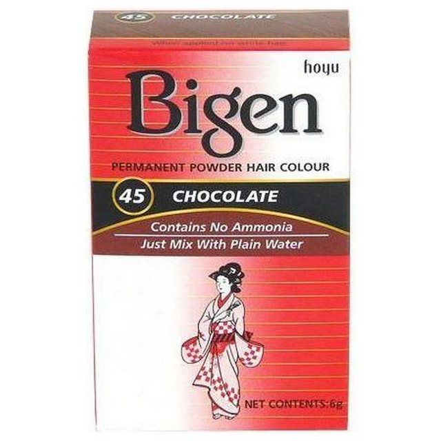 Bild von Bigen dauerhafte Pulver Haar Farbe Chocolate(45) Schokolade