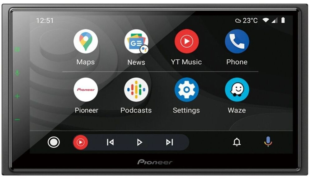 Bild von Pioneer SPH-EVO64DAB - Doppel-Din-Receiver - Anzahl USB-Ports 1 x Rear-USB - 4 x 50 Watt Ausgangsleistung - 6.8  - Tastenbeleuchtung RGB(1026876)