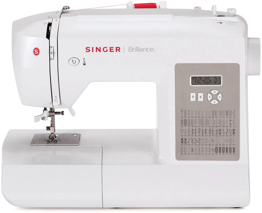 Bild von SINGER Computer-Nähmaschine »6180 - Brilliance «, mit integriertem LED-Licht