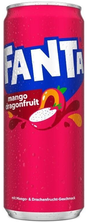 Bild von Fanta Mango & Dragonfruit (24 x 0,33l)