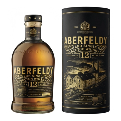 Bild von Aberfeldy Highland Single Malt Scotch Whisky 12 Years