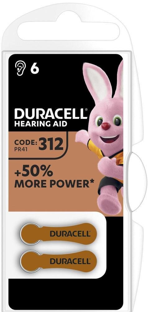 Bild von Duracell DURACELL 15070638 6 DURACELL Knopfzellen 312 AC 1,45 V Akku