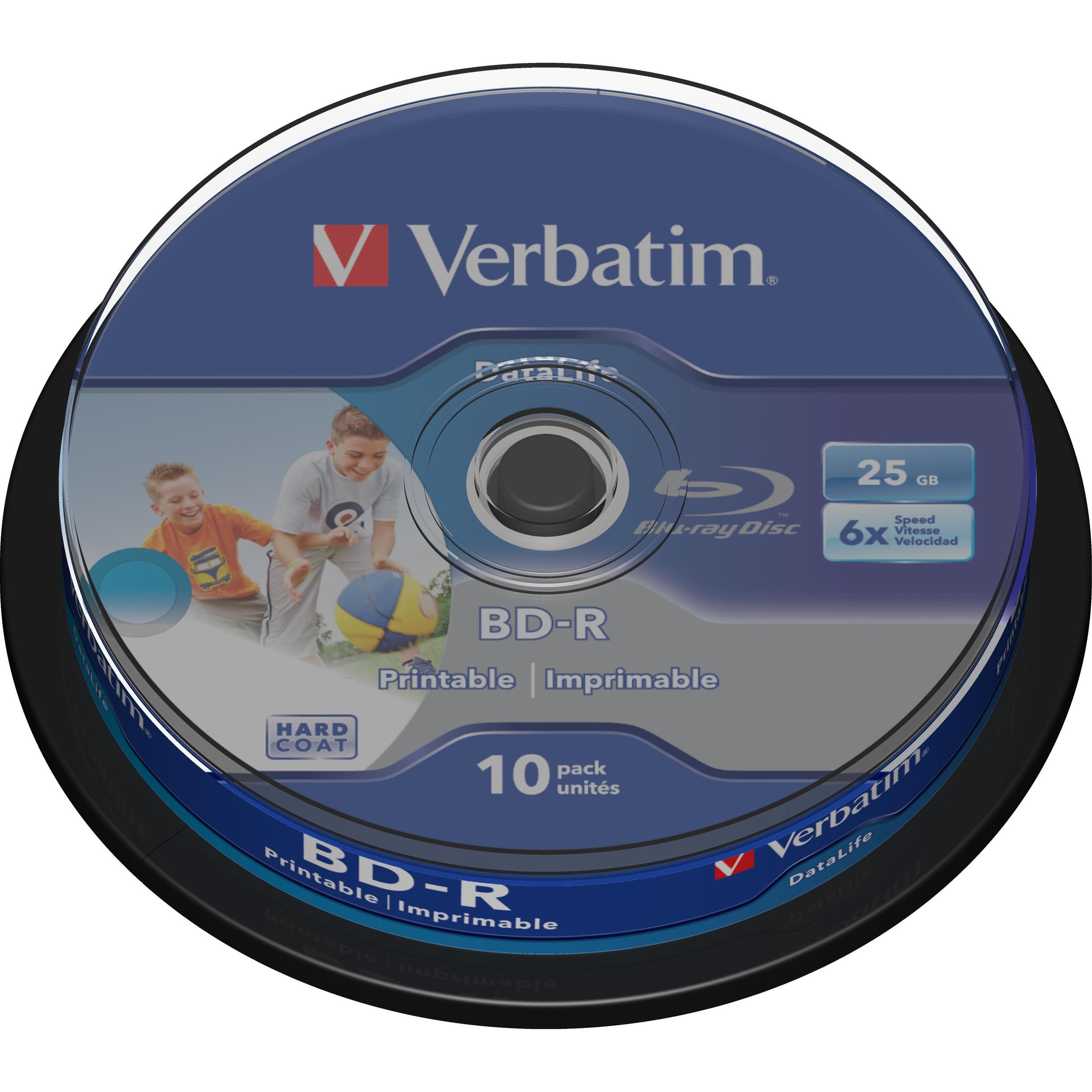 Bild von Verbatim BD-R (10 x), Optischer Datenträger