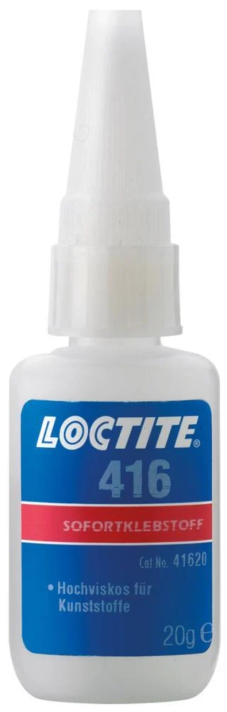 Bild von Loctite Typ 416 Sofortklebstoff universeller Einsatz mittlere Viskosität 20g