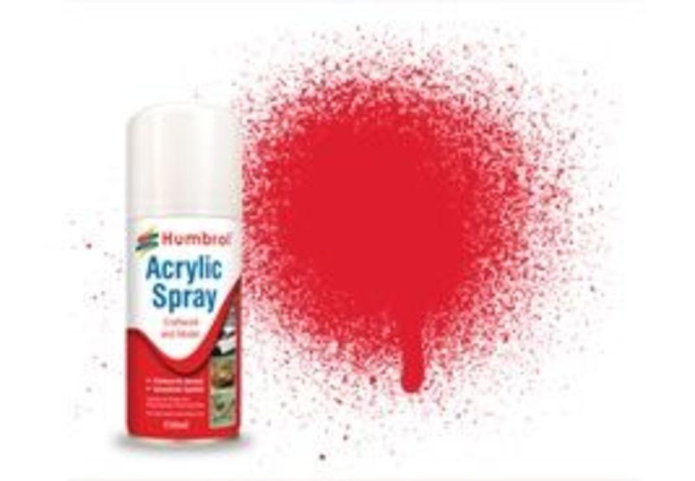 Bild von Humbrol Acryl-Spray Rot glänzend 150 ml