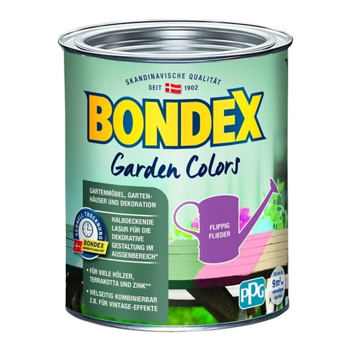 Bild von Bondex Garden Colors Flippig Flieder - 750 ml Holzschutzlasur