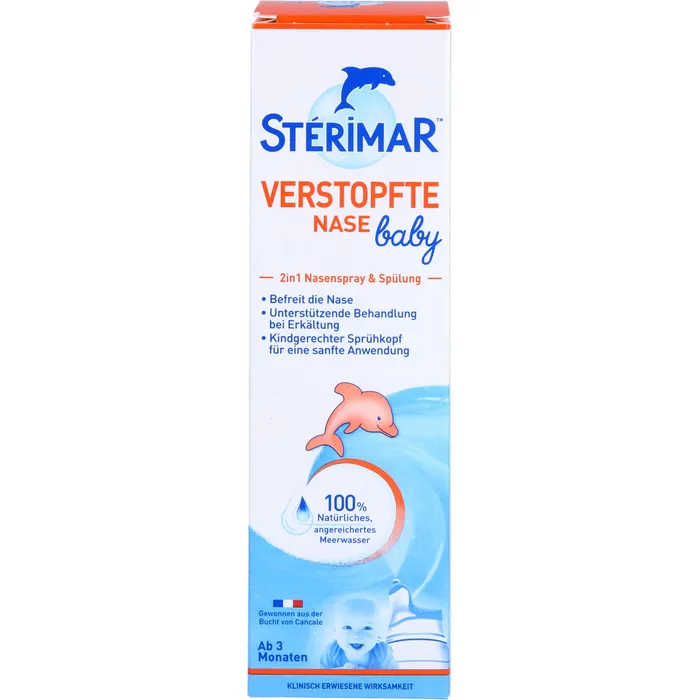 Bild von STERIMAR Nasenspray verstopfte Nase Baby ab 3 Mon. 100 ml