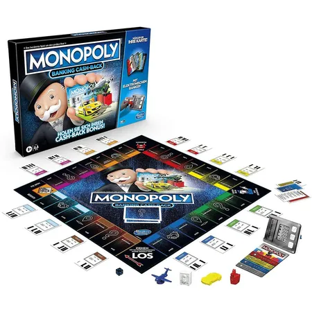 Bild von Hasbro MONOPOLY-Banking Cash-Back Brettspiel