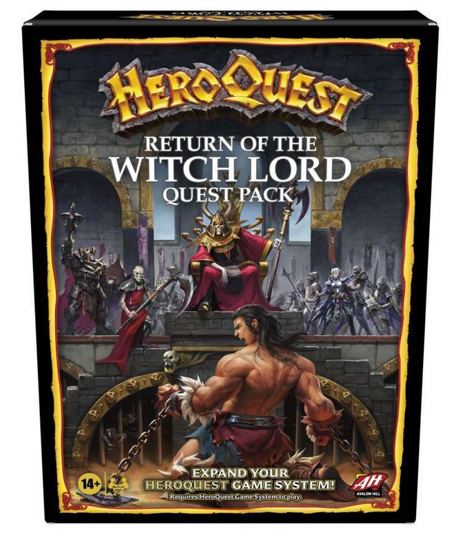 Bild von HeroQuest Expansion Return of the Witch Lord Quest Pack (Englisch)