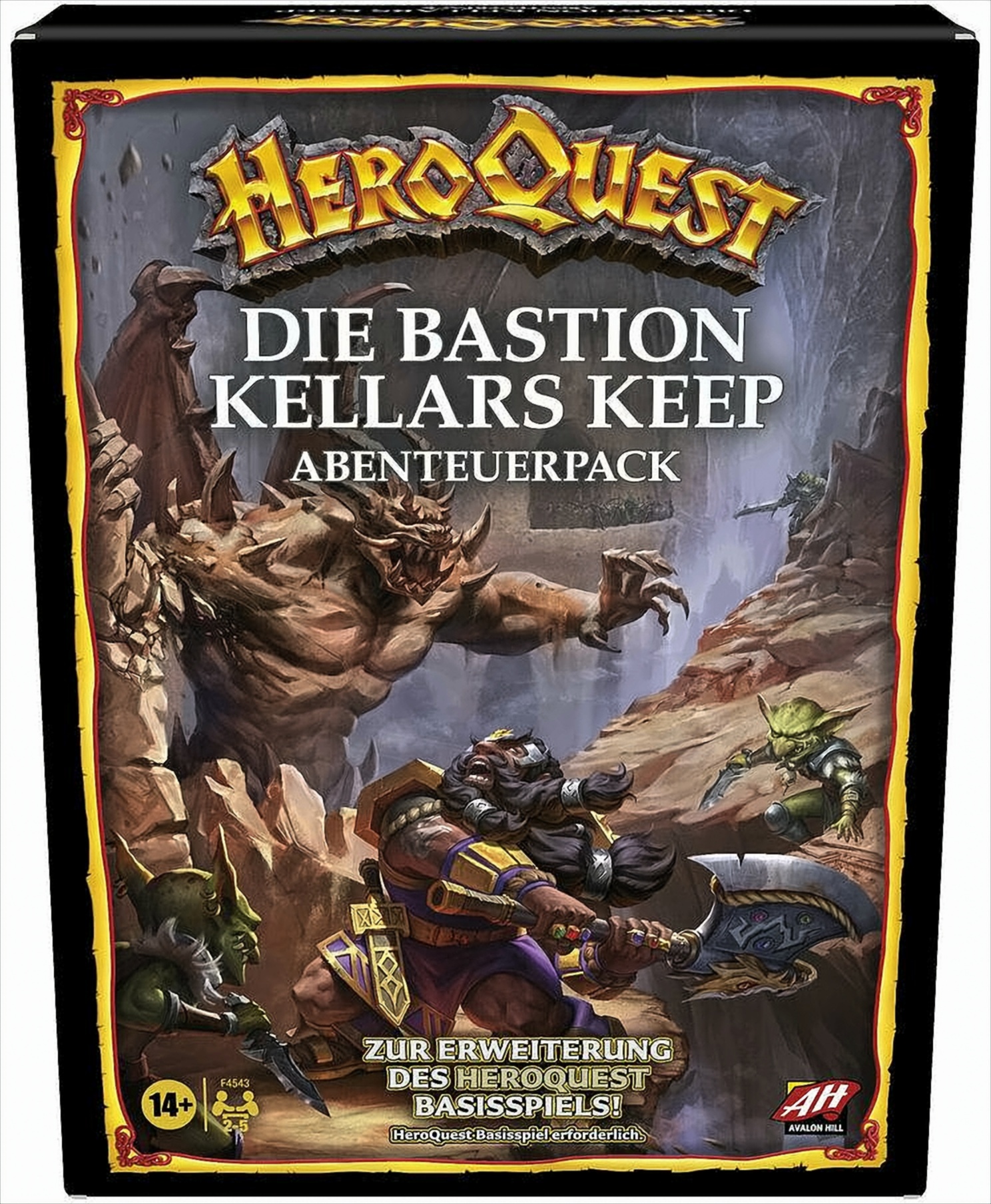Bild von HeroQuest Erweiterung Die Bastion Kellars Keep Abenteuerpack (Deutsch)