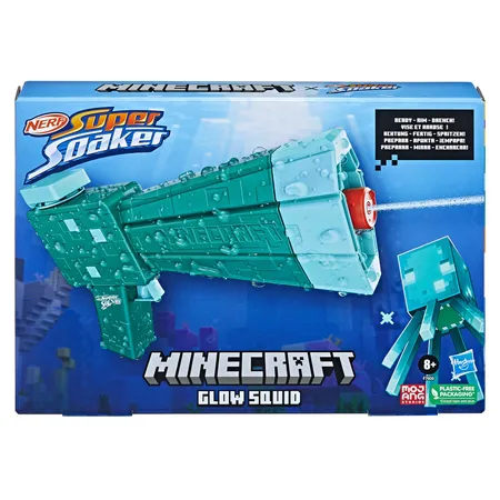 Bild von Nerf Super Soaker Minecraft Glow Squid