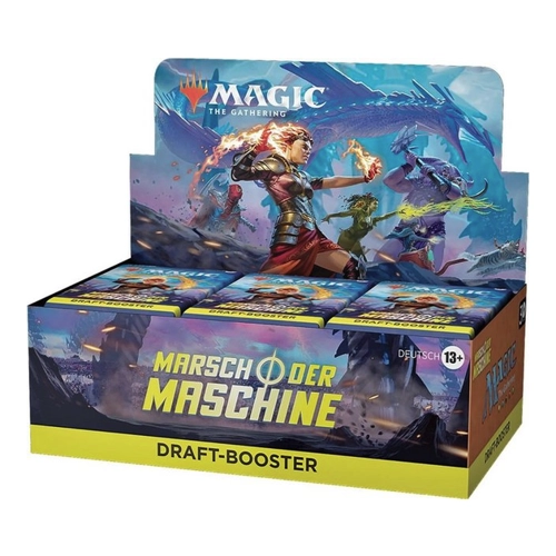 Bild von Magic the Gathering Sammelkarte - Marsch der Maschine Draft Display