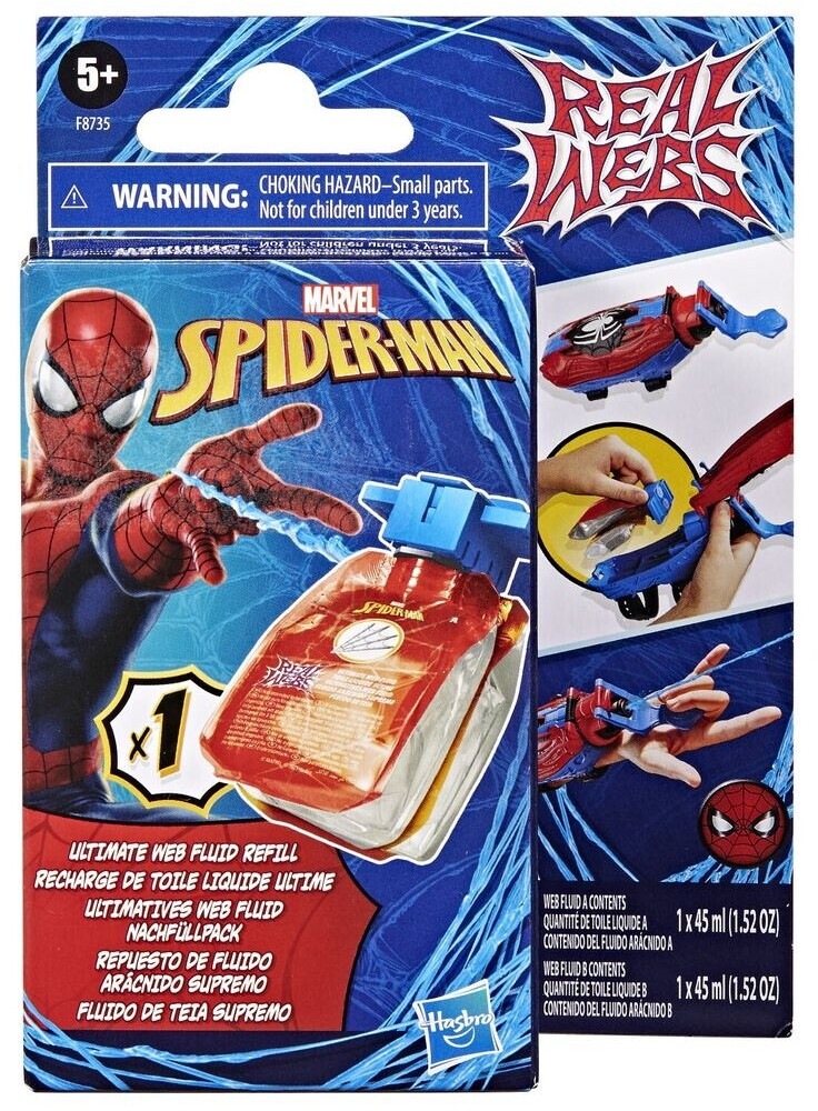 Bild von Hasbro Blaster »Marvel Spider-Man Real Webs Fluid Nachfüllpack«