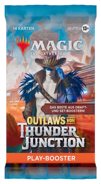 Bild von Wizards of the Coast Sammelkarte Outlaws von Thunder Junction - Play-Booster - DE
