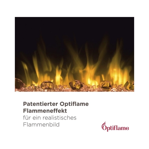 Bild von Dimplex Prism BLF3451 Optiflame Wandeinbau/wandhängend Elektrokamin [Prism 34"]: ohne real-glow