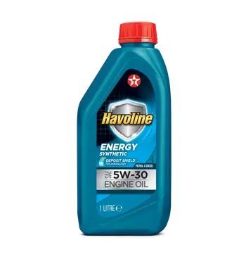 Bild von Texaco Havoline Energy 5W-30 1l Motoröl 840123NKE FORD: Transit Mk6 Minibus, Focus Mk1 Hatchback, Galaxy Mk2 MPV, RENAULT: CLIO 2, SCENIC 3, CLIO 3