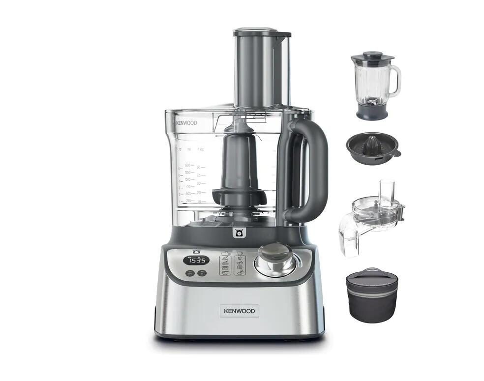 Bild von KENWOOD Kompakt-Küchenmaschine FDM72.990SS Multipro XL Weigh+ FDM72.990SS Multipro XL Weigh+, 1000 W, 3 l Schüssel, 3 l Arbeitsbehälter