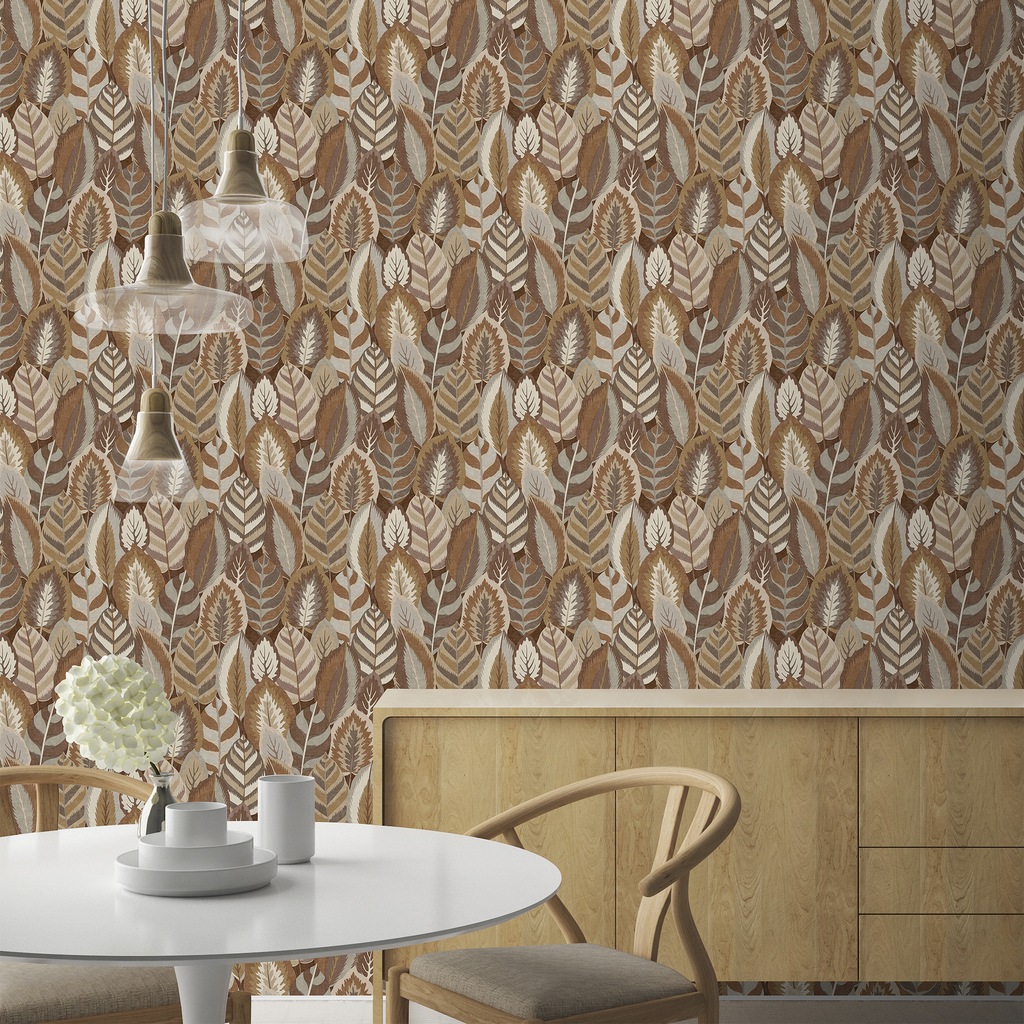 Bild von Sublime Vliestapete ARTY LEAVES, botanisch, (1 St), Design Tapeten