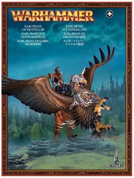 Bild von Karl Franz on Deathclaw Games Workshop AOS Freeguild General Battlemage Greif