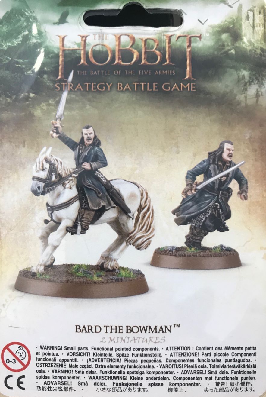 Bild von Hobbit Bard der Bogenschütze zu Fuß und beritten Games Workshop Herr der Ringe