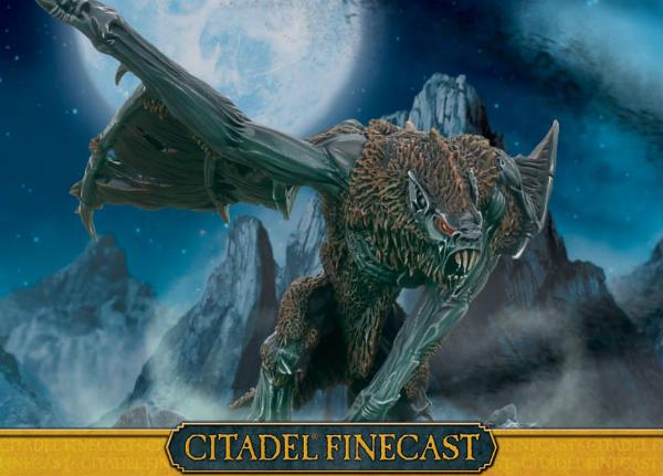 Bild von Flesh Eater Courts Varghulf Courtier Games Workshop Age of Sigmar Fledermaus
