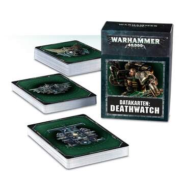 Bild von Games Workshop Warhammer 40.000 Datakarten: Deathwatch (Deutsch)