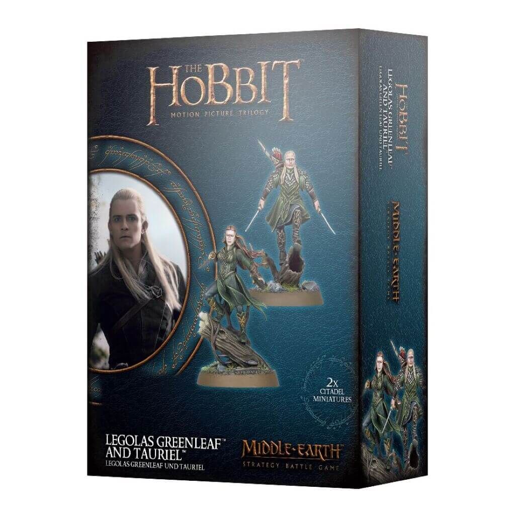 Bild von Hobbit Legolas Greenleaf und Tauriel Games Workshop Elben Herr der Ringe LotR