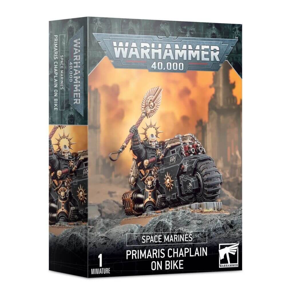Bild von Games Workshop Modellbausatz Primaris Ordenspriester auf Bike