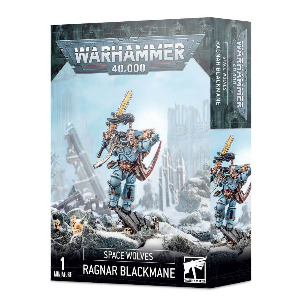 Bild von Space Wolves Ragnar Blackmane Games Workshop Warhammer 40.000 Wolf Schwarzmähne