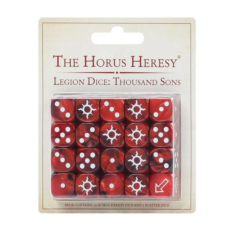 Bild von Horus Heresy Thousand Sons Legion Dice Set Games Workshop Forgeworld