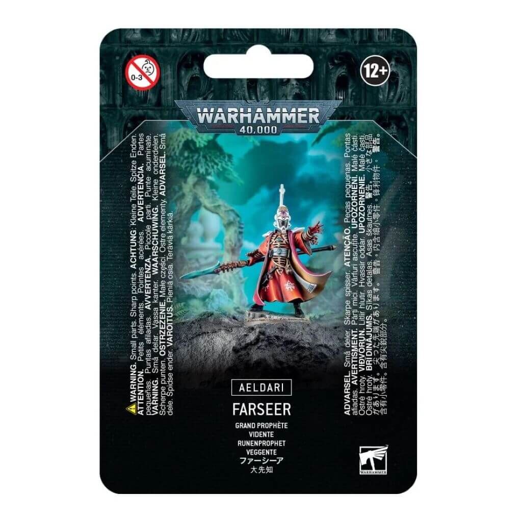Bild von Aeldari Farseer Games Workshop Warhammer 40.000 Craftworlds Eldar Runenprophet