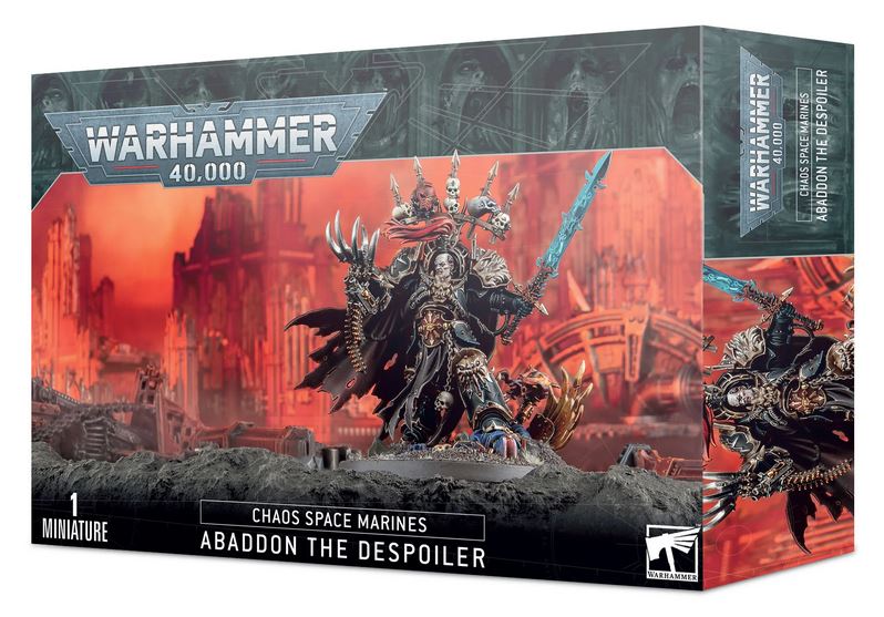 Bild von Games Workshop Spielfigur Warhammer 40.000 Chaos Space Marines Abaddon the Despoiler
