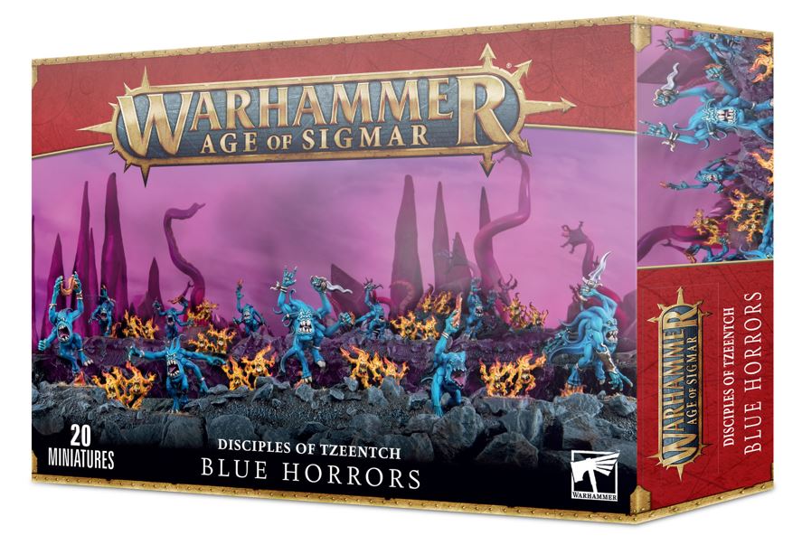 Bild von DAEMONS/DISCIPLES OF TZEENTCH BLUE HORRORS (97-30)