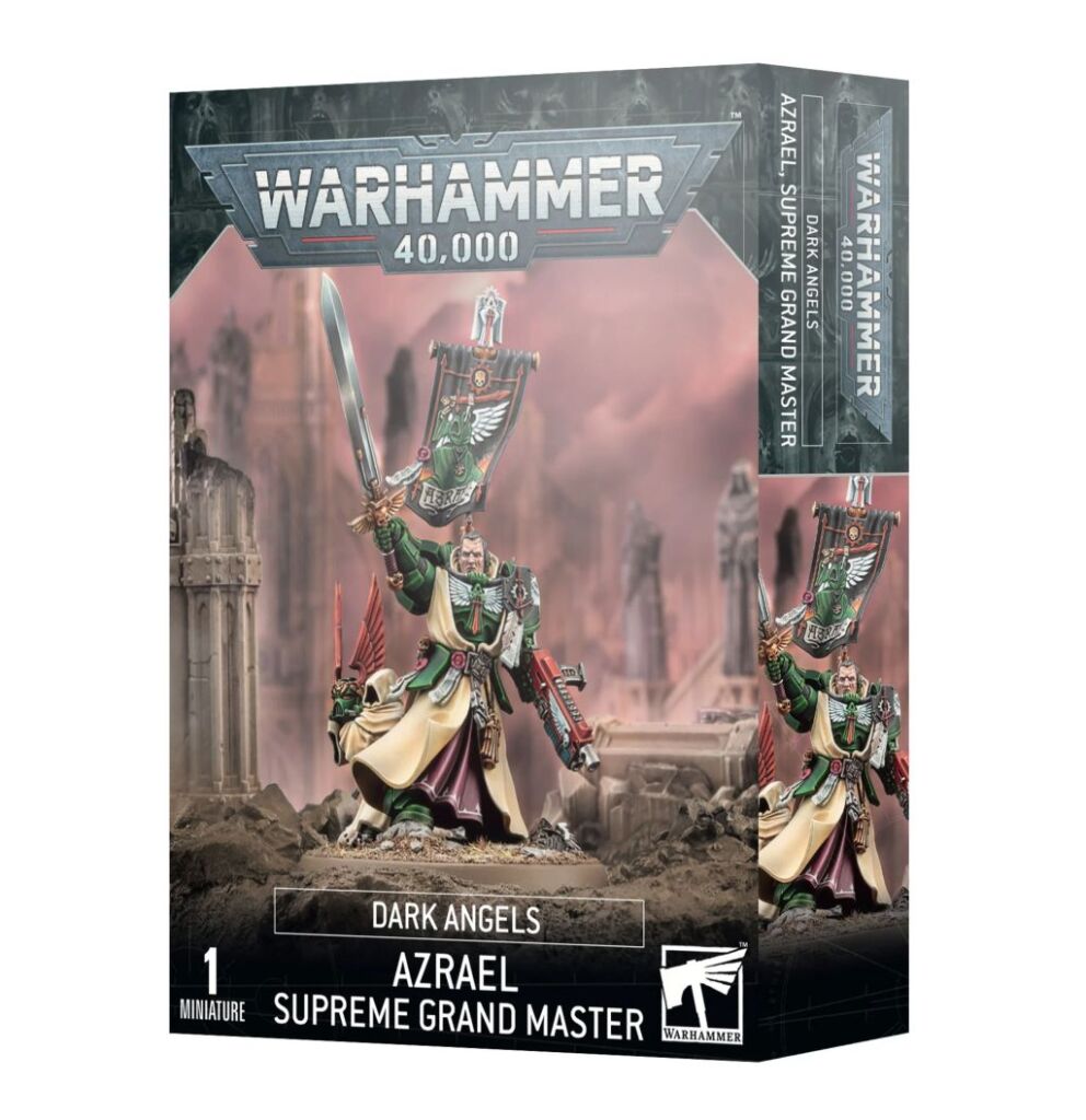Bild von Games Workshop Spielfigur Warhammer 40.000 Dark Angels Azrael Supreme Grand Master