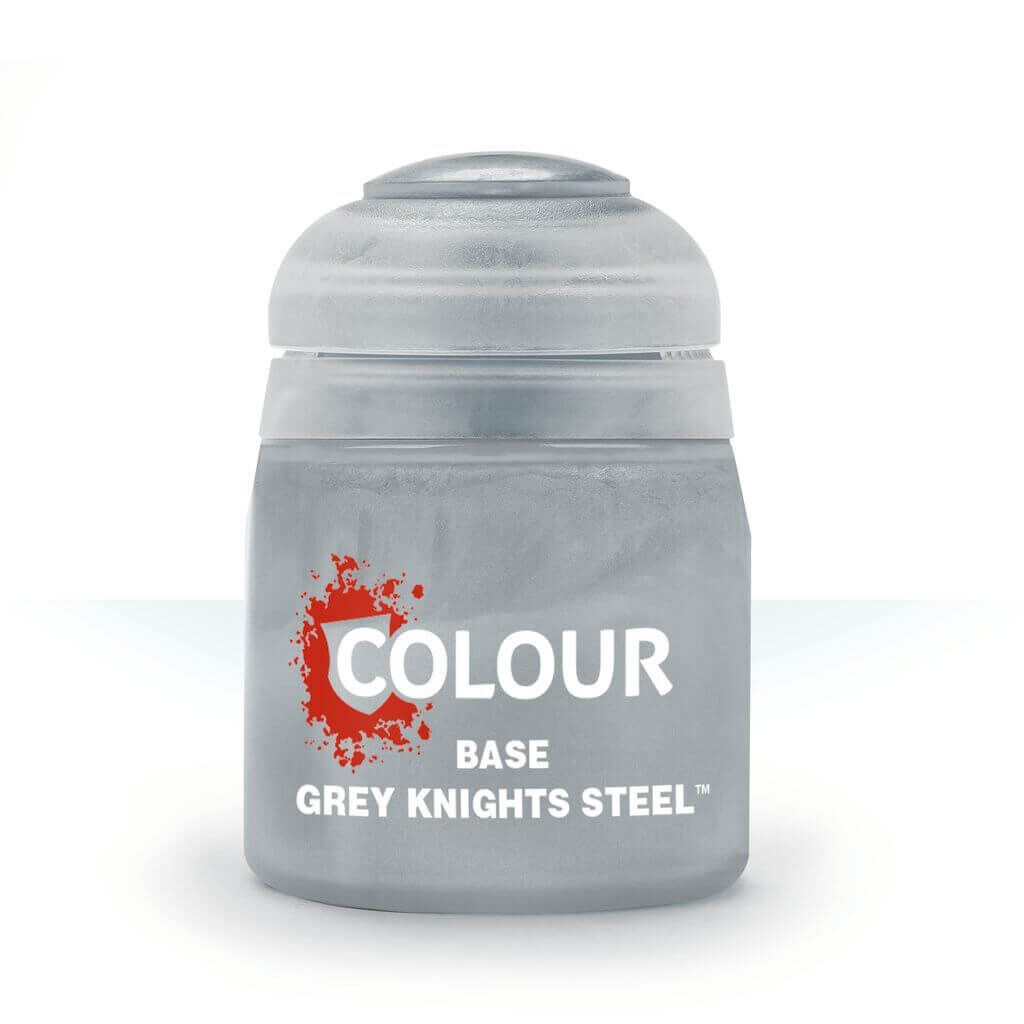 Bild von Games Workshop Acrylfarbe Base Grey Knights Steel (12ml)