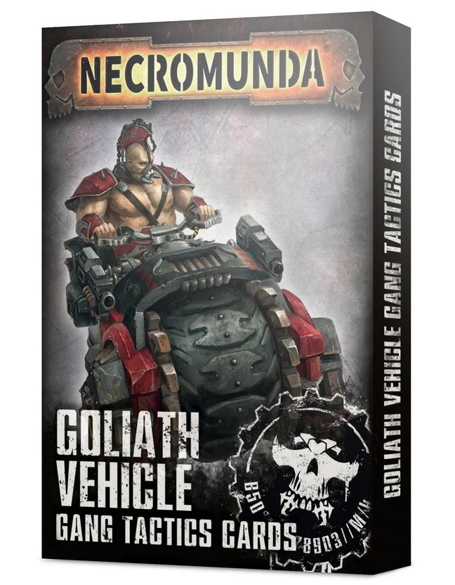 Bild von Necromunda Goliath Vehicle Gang Tactics Englisch Games Workshop Underhive Karten