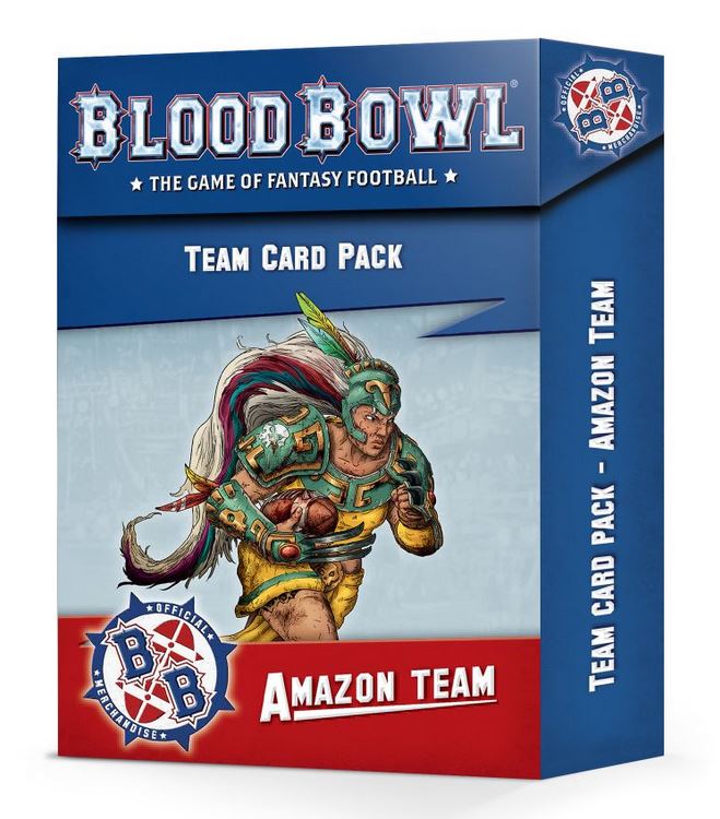 Bild von Blood Bowl Amazon Team Card Pack (Englisch) Games Workshop Kara Temple Harpies