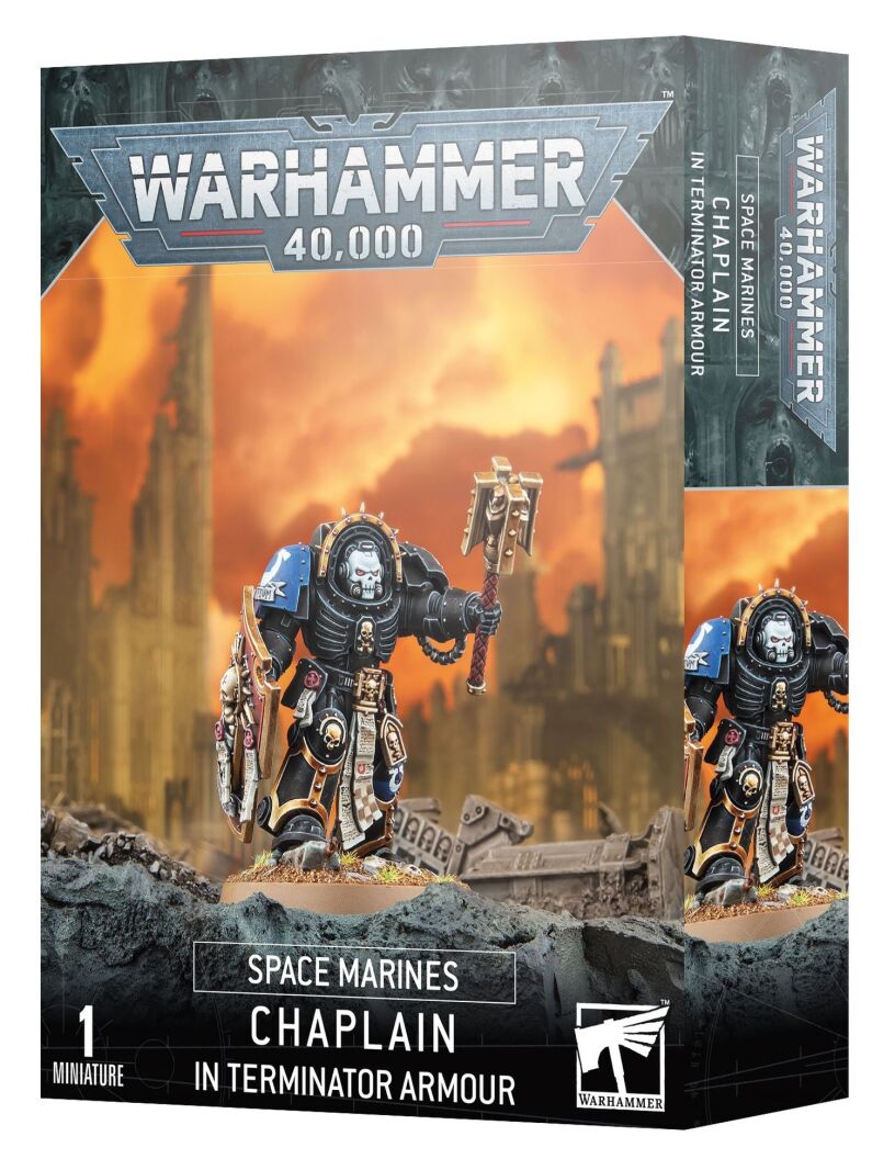 Bild von Games Workshop - Warhammer 40.000 - Space Marines: Chaplain In Terminator Armour (Edition 2023)